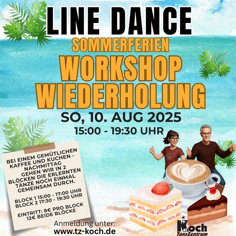 Bild zu Line Dance Wiederholung der Sommerworkshops