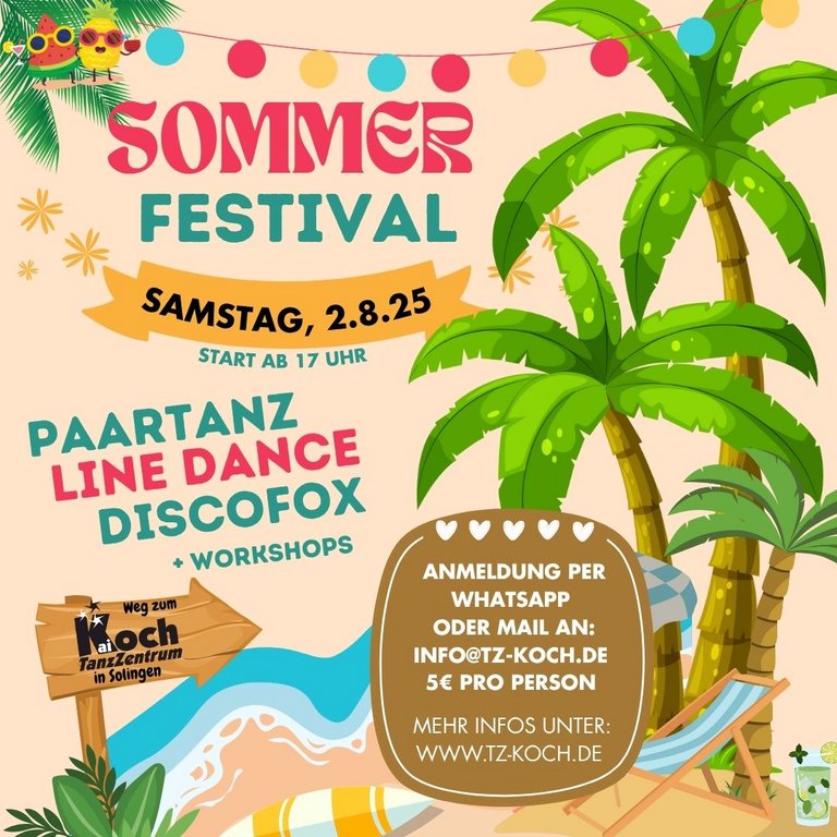 Bild zu Sommerfestival: Sommer, Sonne, Tanzgefühl!