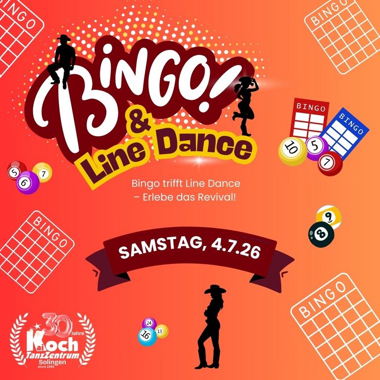 Bild zu Bingo & Line Dance - Die Party!